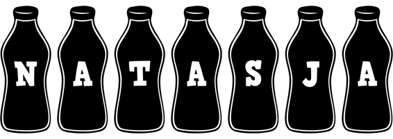 Natasja bottle logo