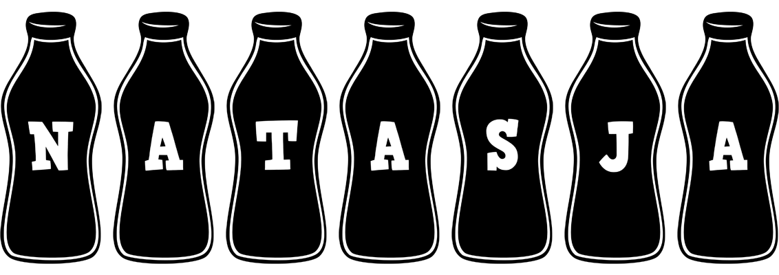 Natasja bottle logo