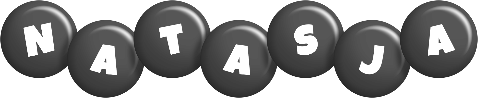 Natasja candy-black logo
