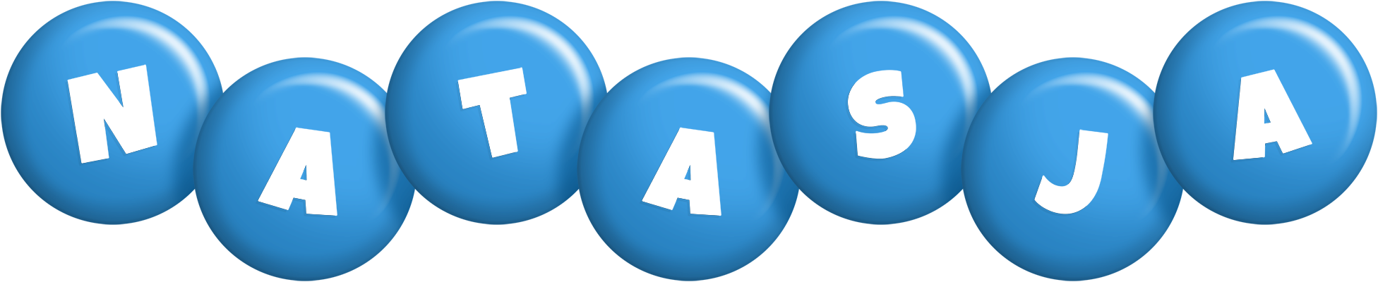 Natasja candy-blue logo