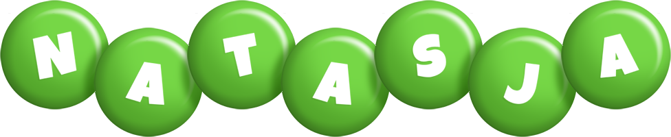 Natasja candy-green logo