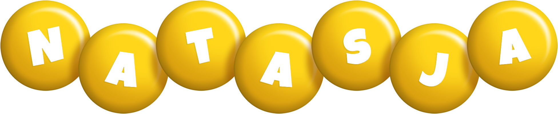 Natasja candy-yellow logo