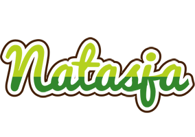 Natasja golfing logo