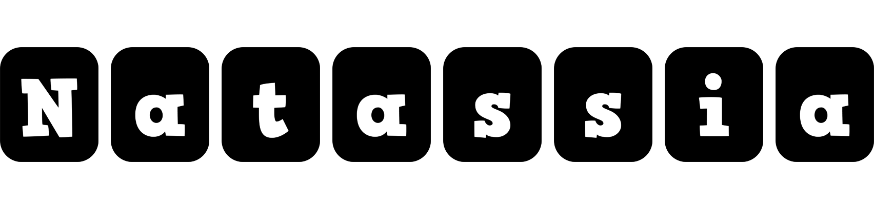 Natassia box logo