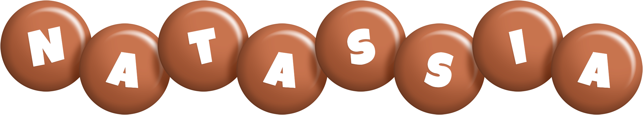 Natassia candy-brown logo