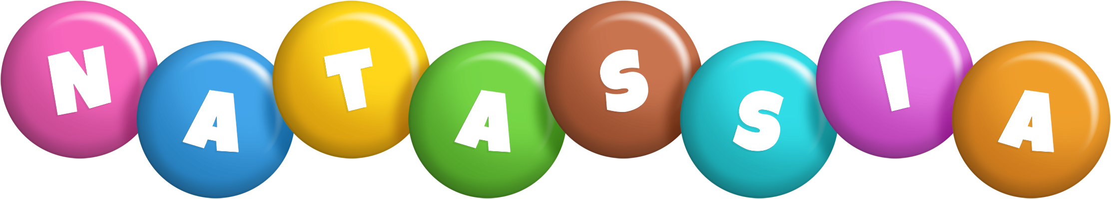Natassia candy logo