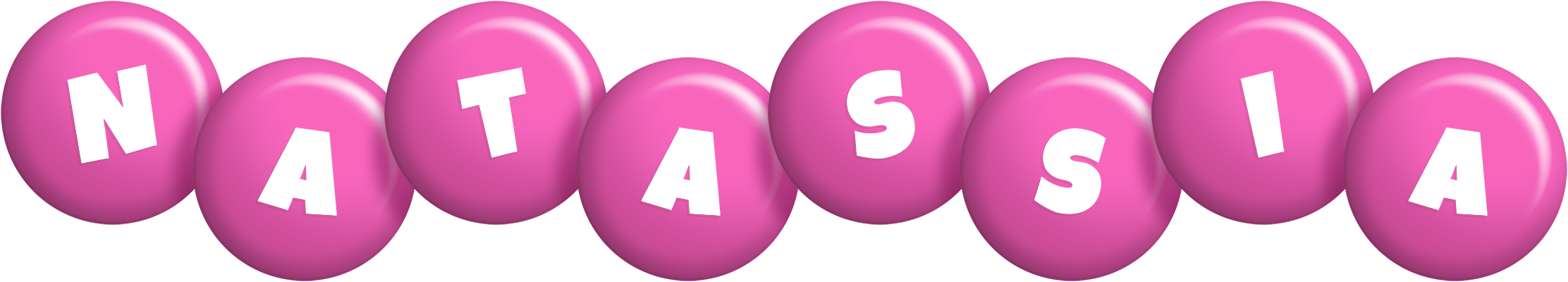 Natassia candy-pink logo