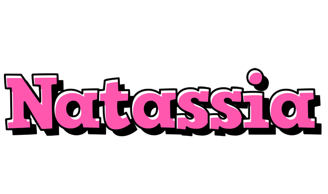 Natassia girlish logo