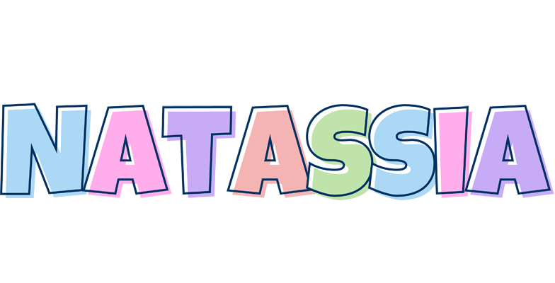 Natassia pastel logo