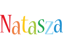 Natasza birthday logo
