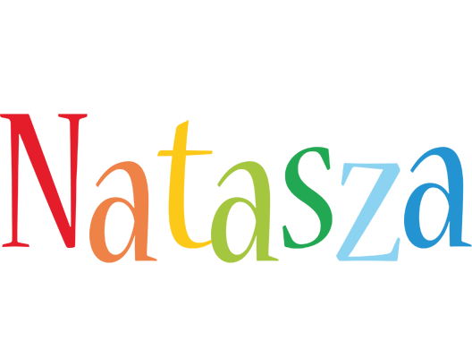 Natasza birthday logo