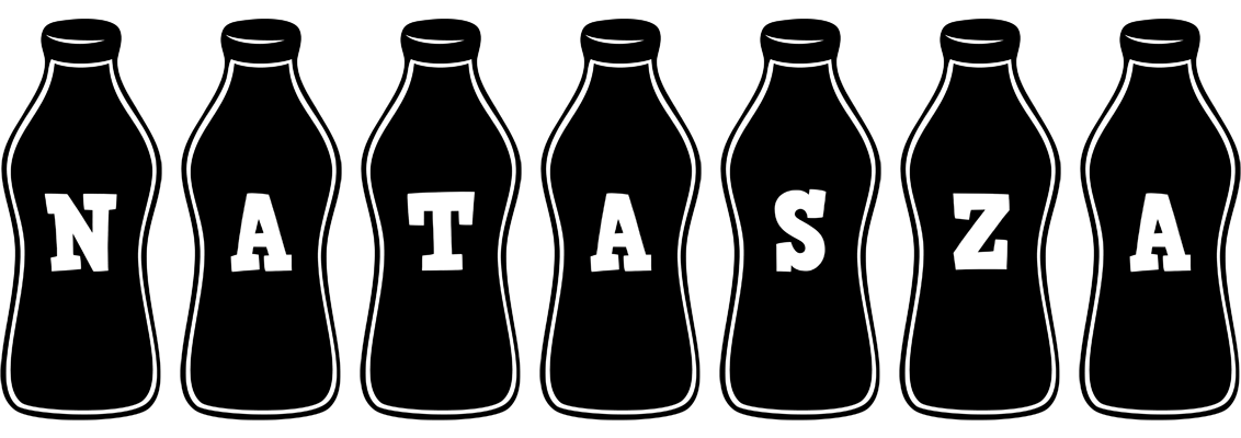 Natasza bottle logo