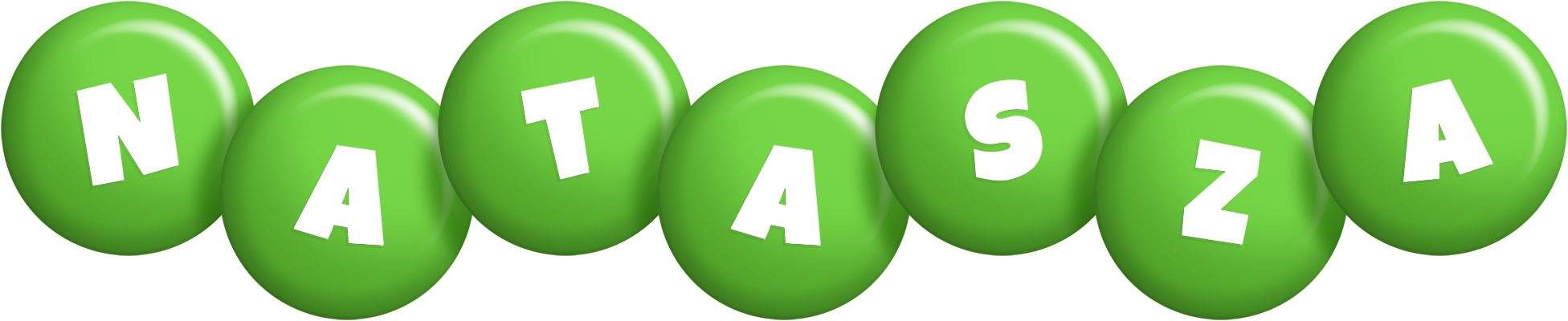 Natasza candy-green logo