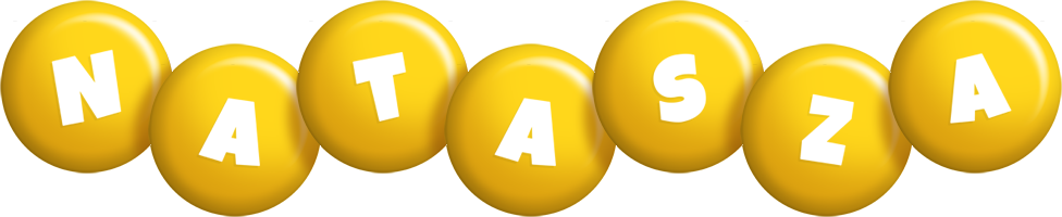 Natasza candy-yellow logo