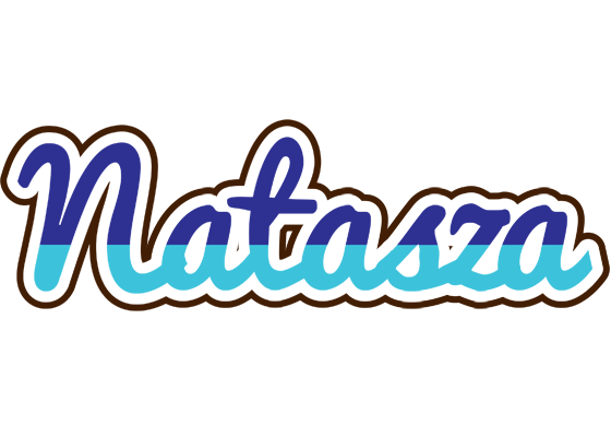 Natasza raining logo