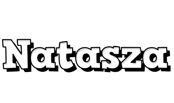 Natasza snowing logo