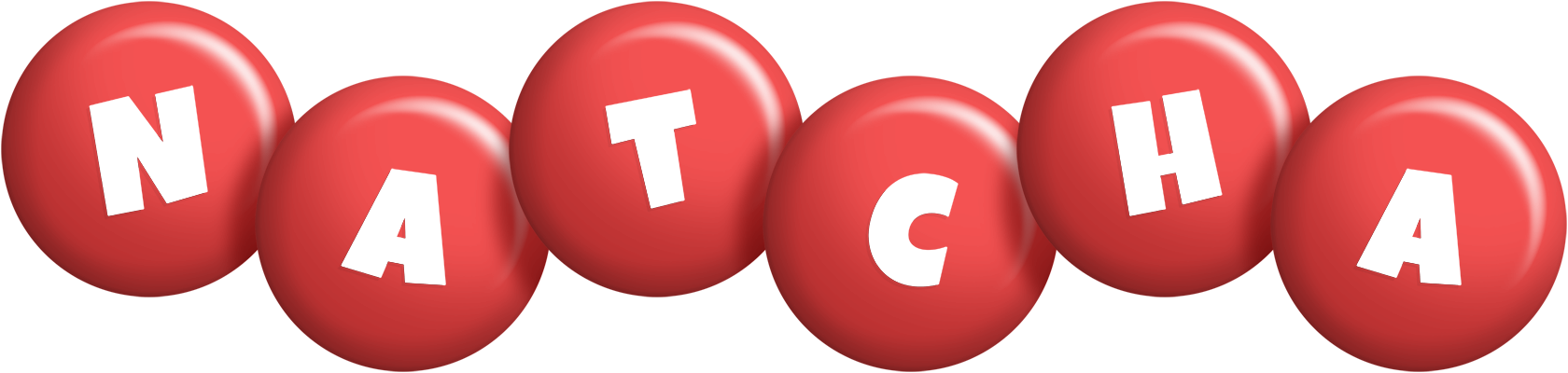 Natcha candy-red logo