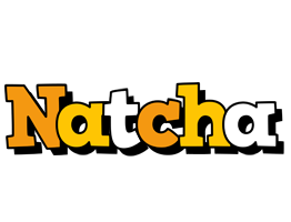 Natcha cartoon logo