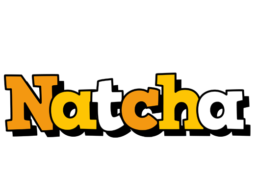 Natcha cartoon logo