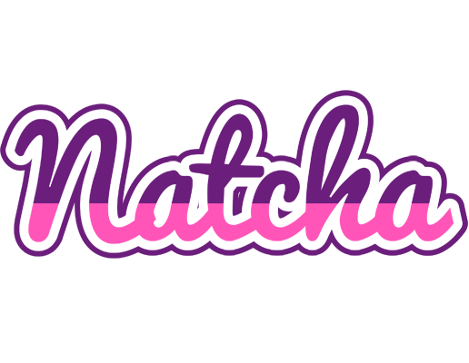 Natcha cheerful logo