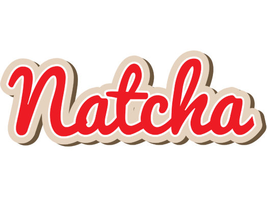 Natcha chocolate logo