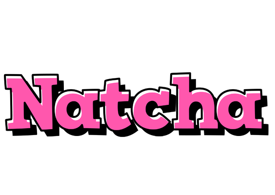Natcha girlish logo