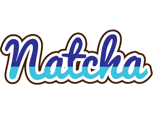 Natcha raining logo
