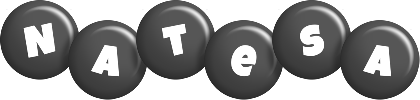 Natesa candy-black logo