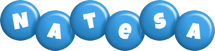 Natesa candy-blue logo