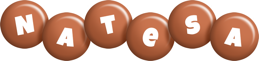 Natesa candy-brown logo