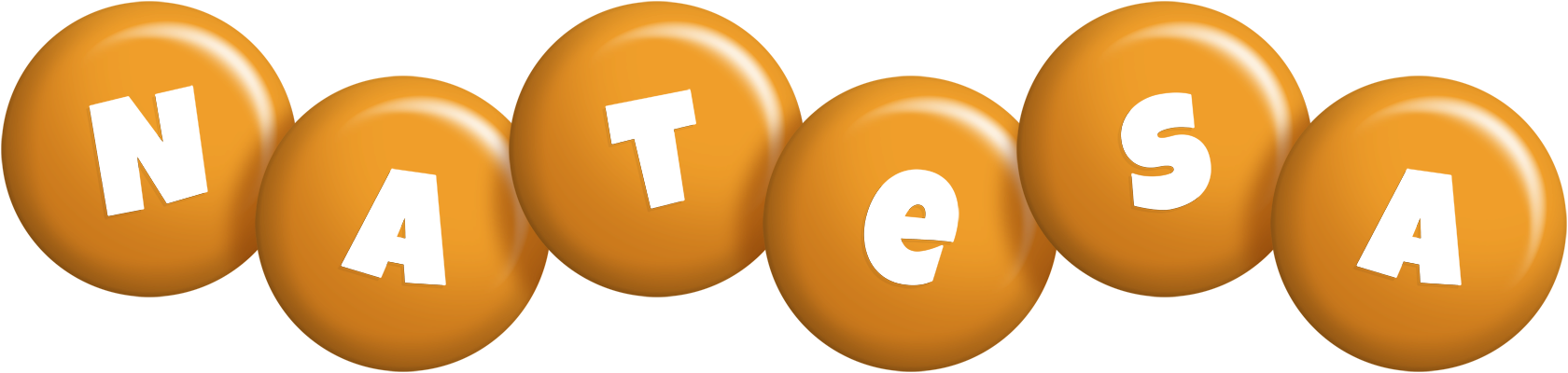 Natesa candy-orange logo
