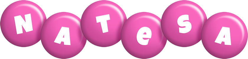 Natesa candy-pink logo