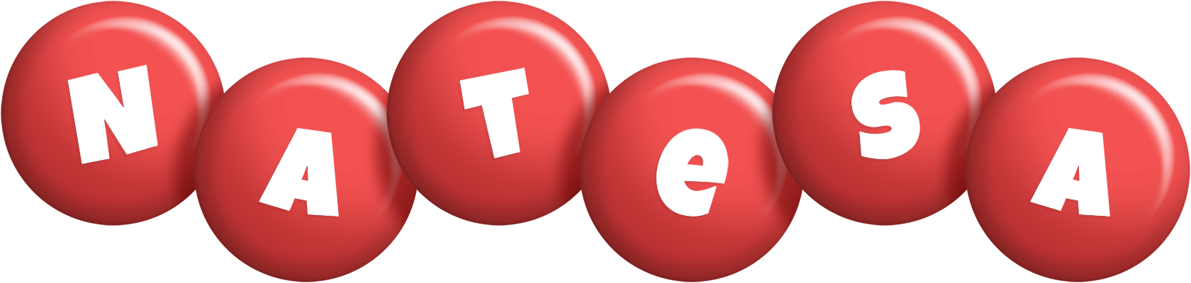 Natesa candy-red logo