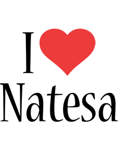 Natesa i-love logo