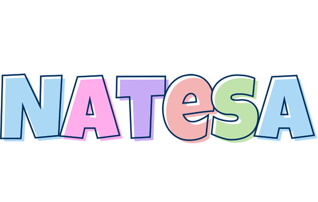Natesa pastel logo