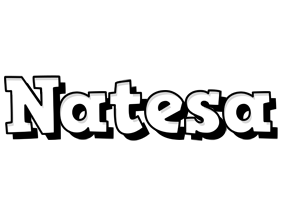 Natesa snowing logo
