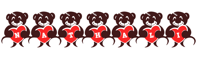 Nathali bear logo