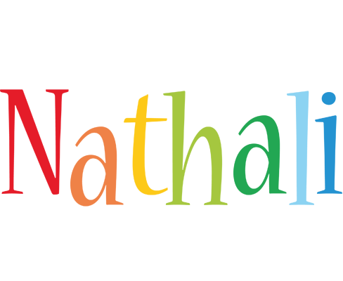Nathali birthday logo