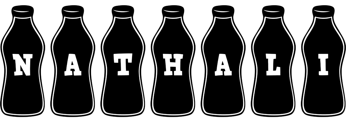 Nathali bottle logo