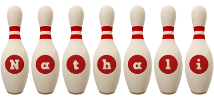 Nathali bowling-pin logo