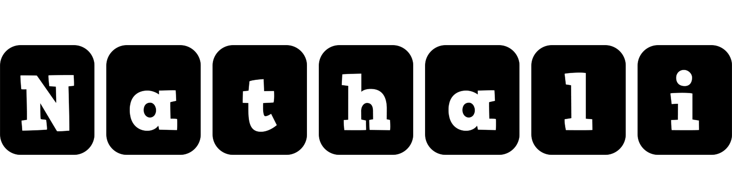 Nathali box logo