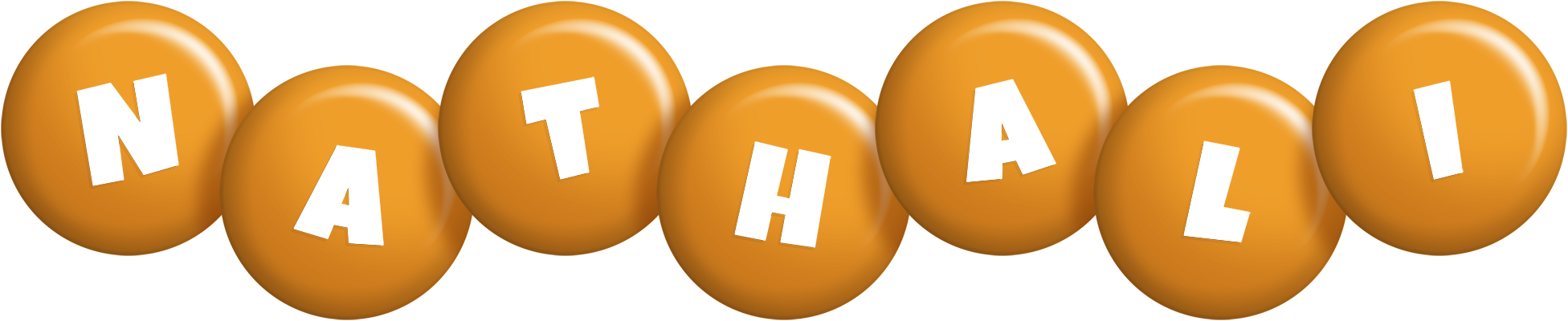 Nathali candy-orange logo