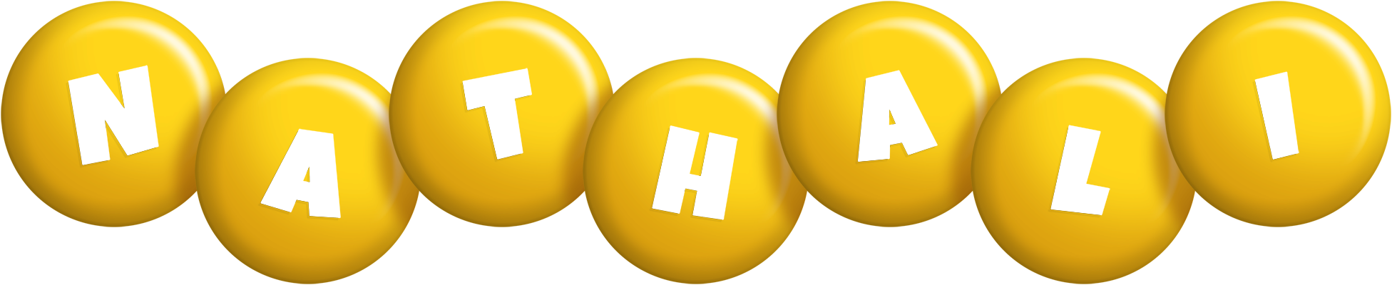 Nathali candy-yellow logo