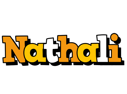 Nathali cartoon logo