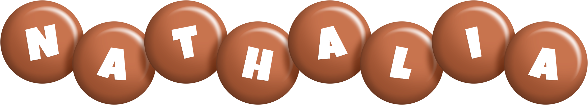 Nathalia candy-brown logo