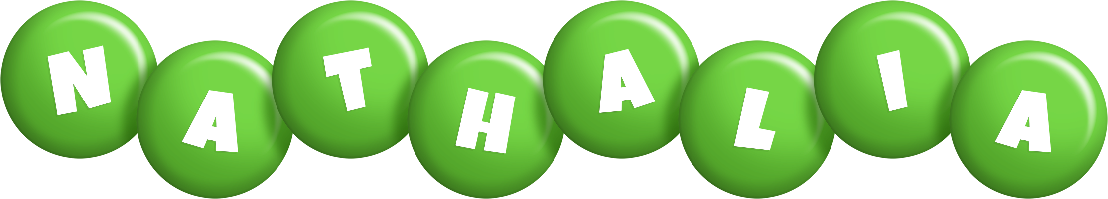 Nathalia candy-green logo