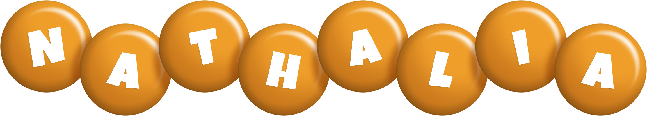 Nathalia candy-orange logo