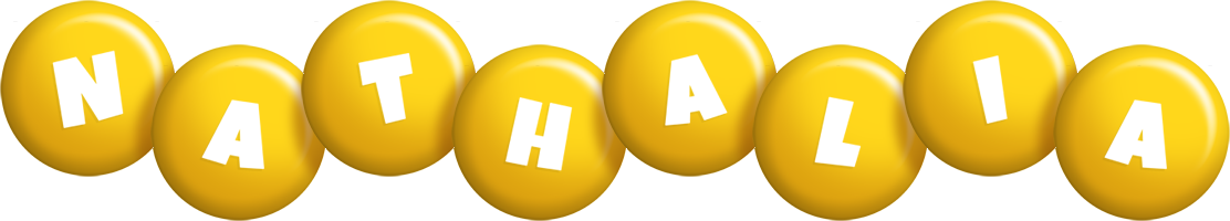 Nathalia candy-yellow logo