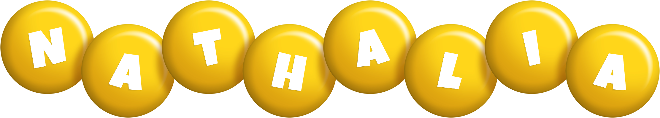 Nathalia candy-yellow logo