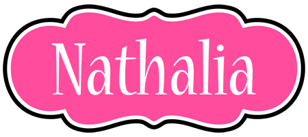 Nathalia invitation logo